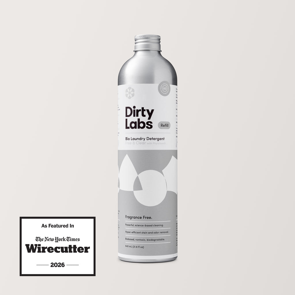 co⭐︎NATURAL LAUNDRY Unscented Bio Enzyme Laundry Detergent, Free & Clear – Dirty Labs