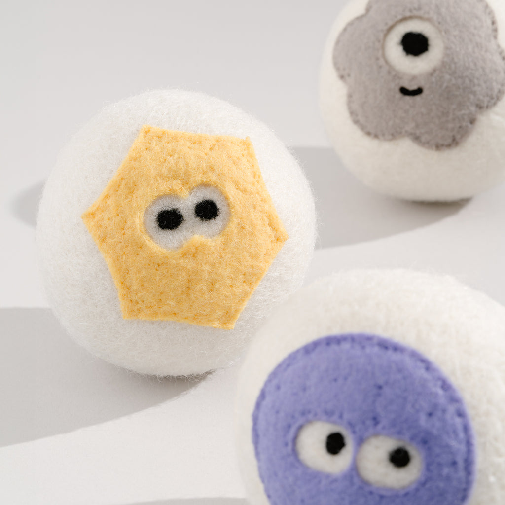 Enzyme Buddies Wool Dryer Balls