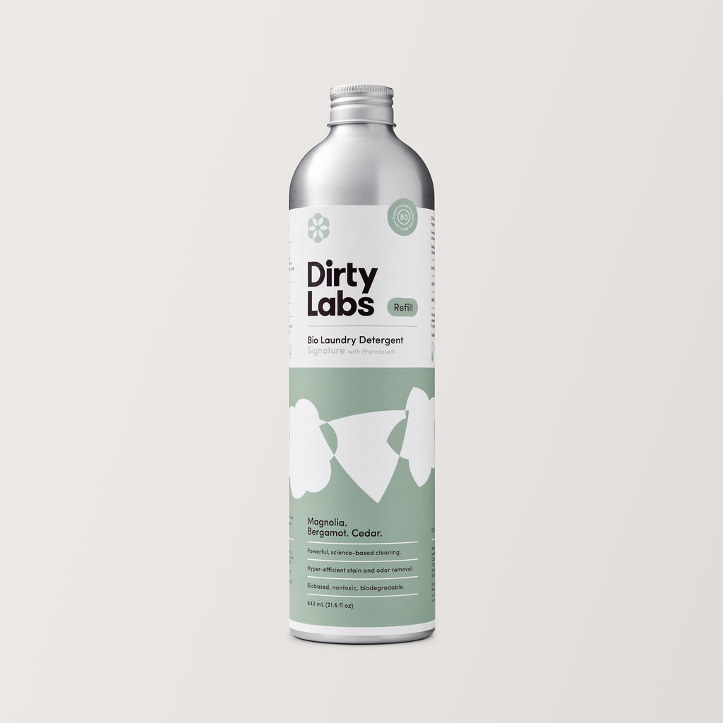 Unscented Bio Enzyme Laundry Detergent, Free & Clear – Dirty Labs