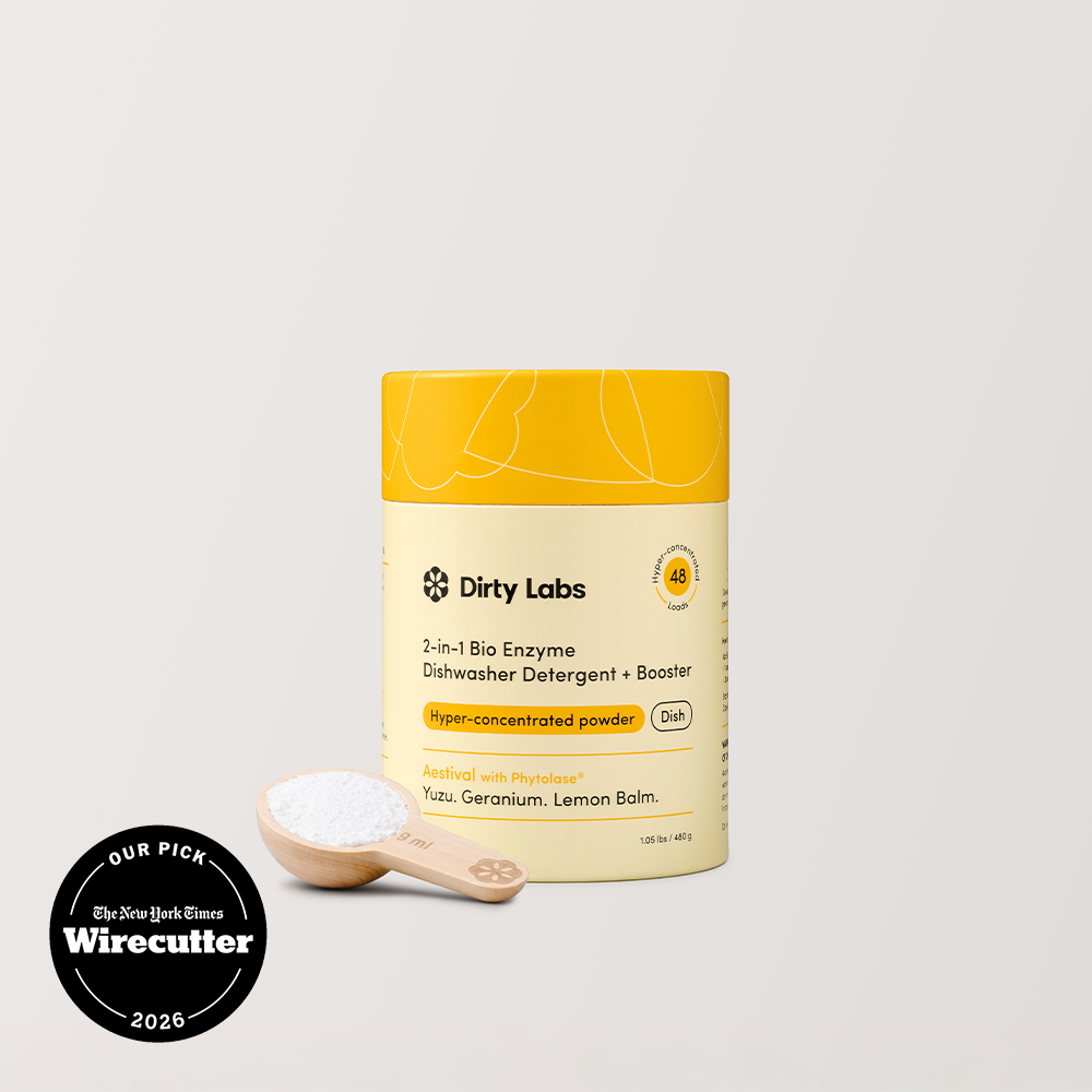 Free & Clear Bio Enzyme Dishwasher Detergent- Yuzu, Geranium, Lemon Balm