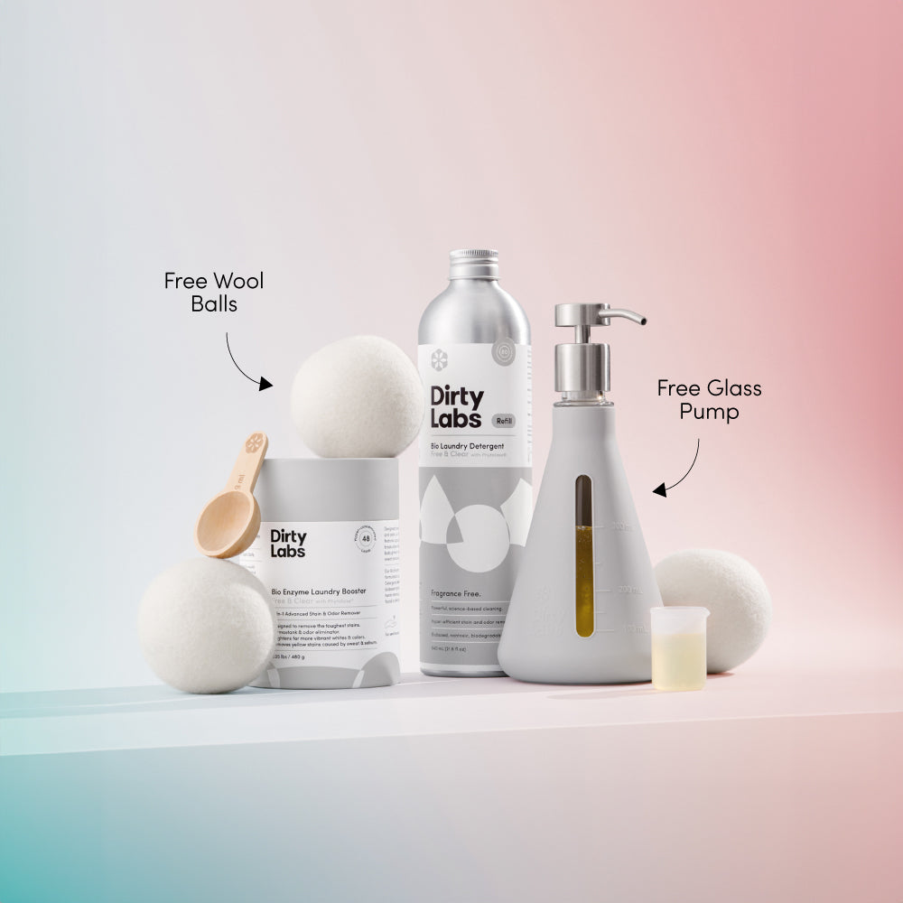 Sustainable Laundry Starter Set - Murasaki | Dirty Labs